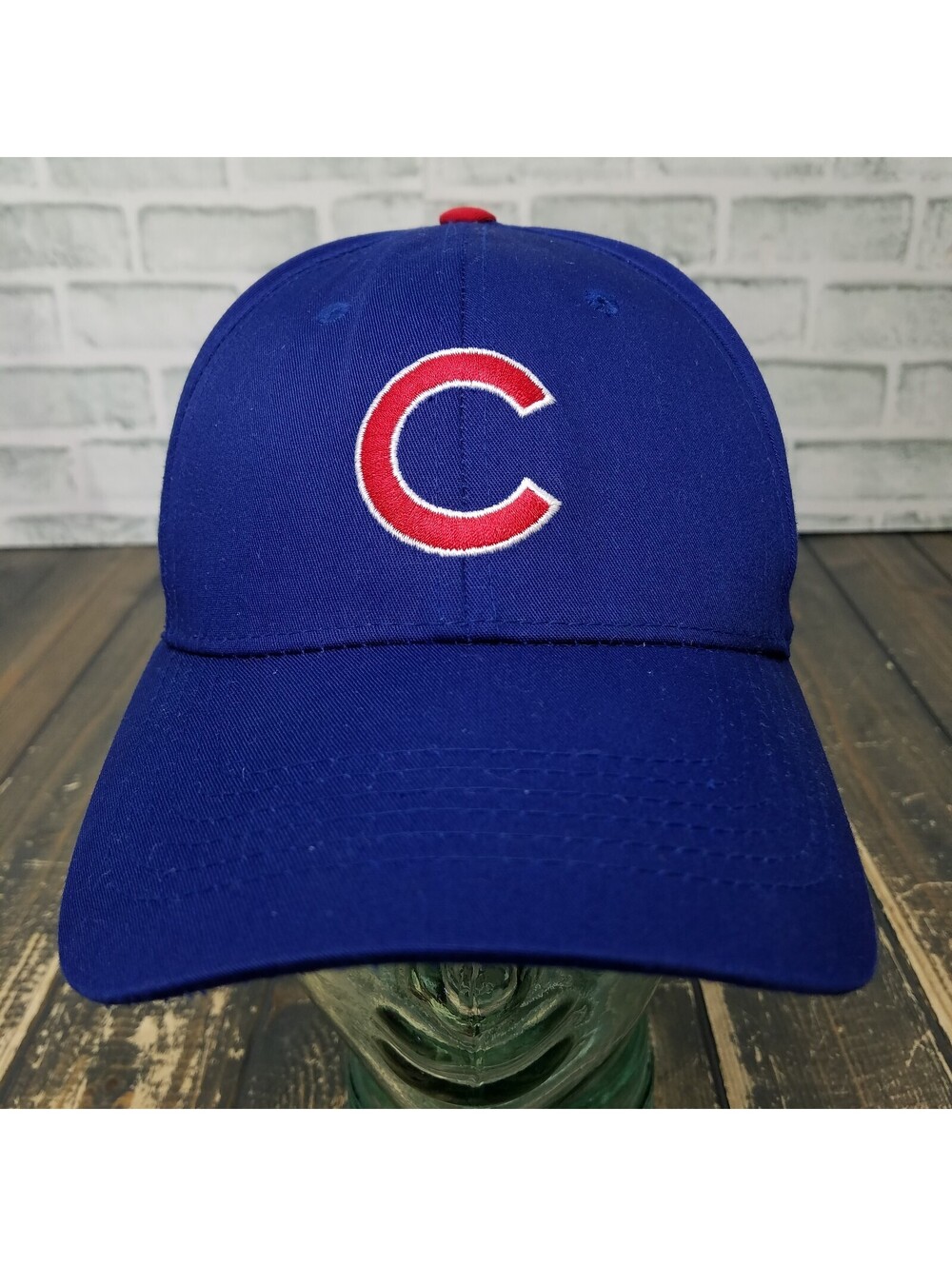 Vintage Chicago Cubs Twins Enterprise Snapback Hat Cap Men MLB Blue